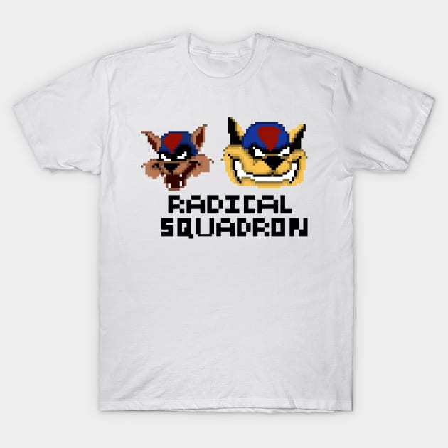 "Radical Squadron" T-Shirt by ShatteredPixels